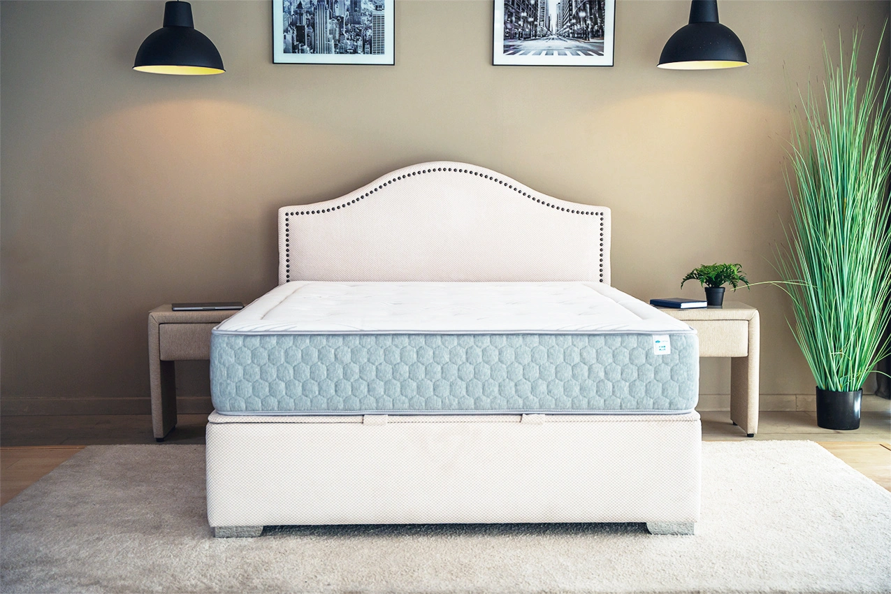Colchón de espuma HR Bon Firm Plus en la cama -2