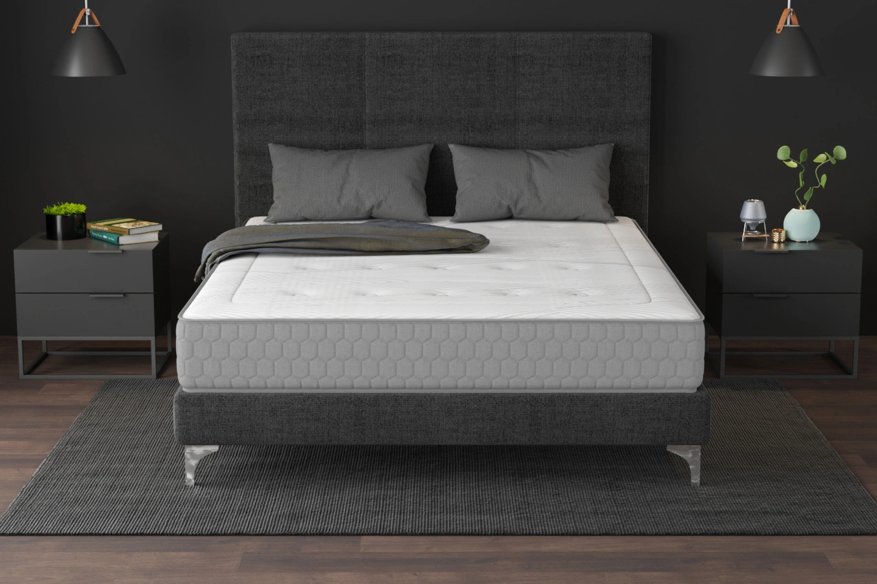 Colchón de espuma HR Bon Firm Plus en la cama